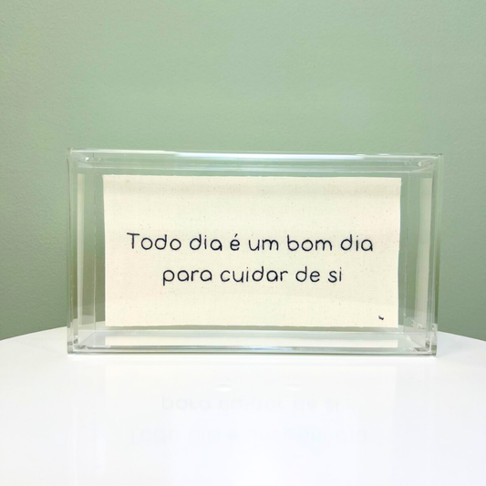TODO DIA É UM BOM DIA 22.5X12.5CM