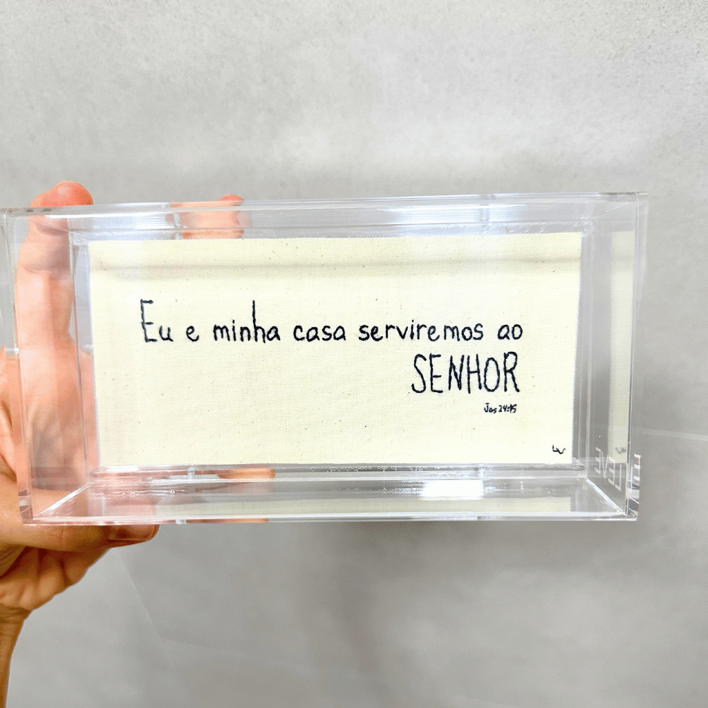 EU E MINHA CASA SERVIREMOS AO SENHOR