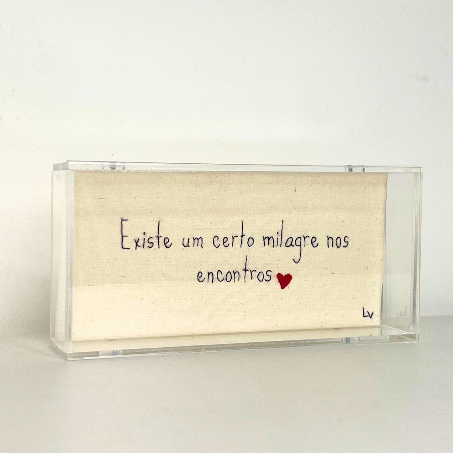 EXISTE UM CERTO MILAGRE NOS ENCONTROS 8X16CM