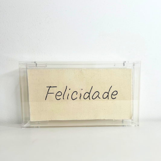 VIDA LEVE - FELICIDADE 12.5X22.5CM