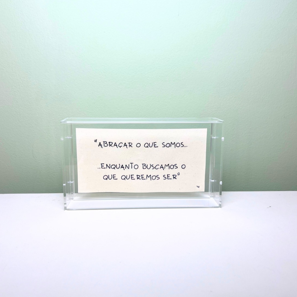 ABRAÇAR O QUE SOMOS 22.5X12.5CM
